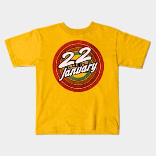 22 January Kids T-Shirt